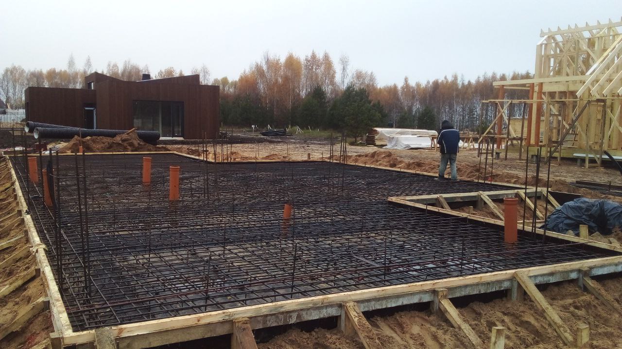 Армирование фундамента